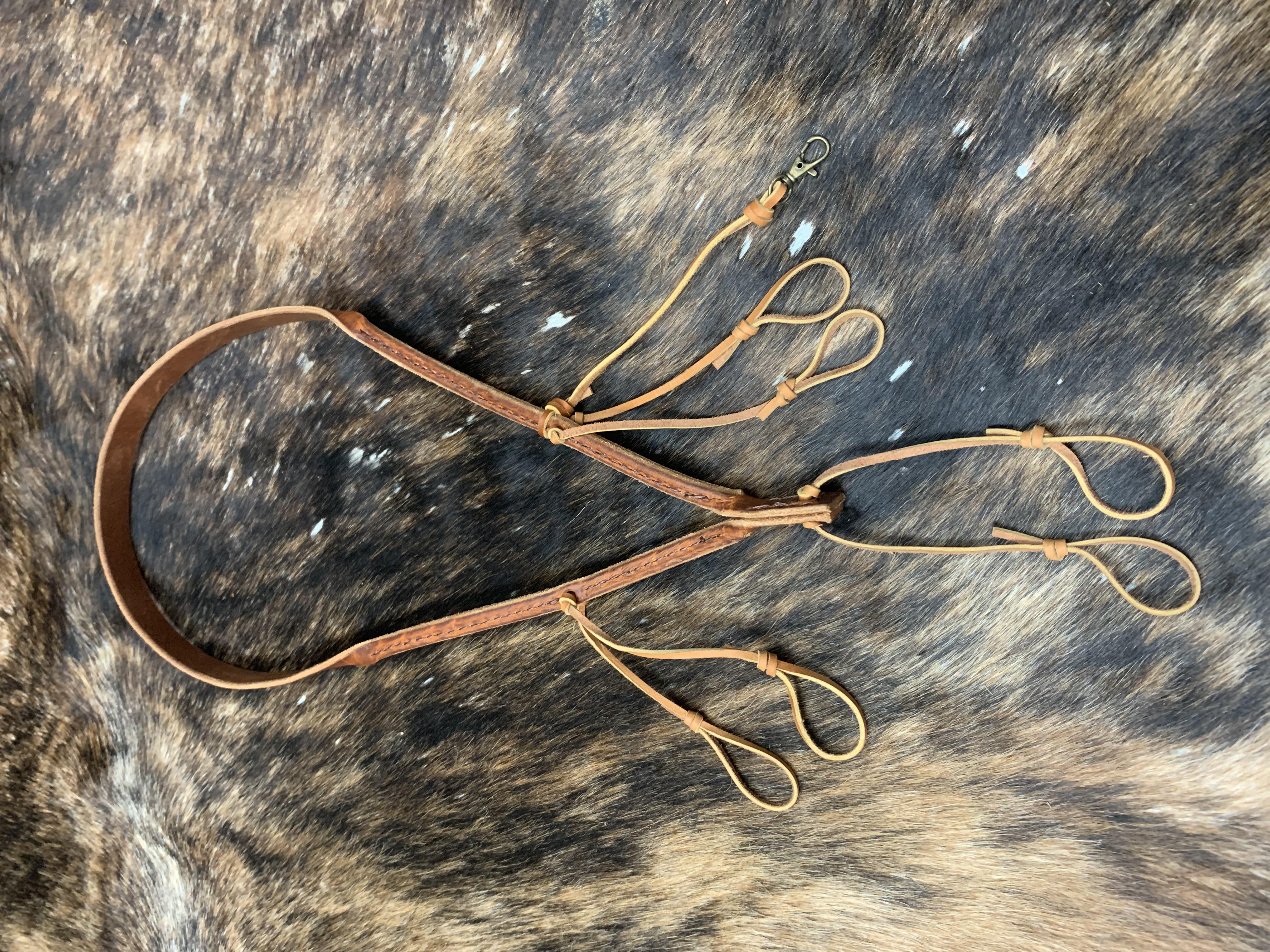 Waxed Leather Lanyard for 3 calls and whistle – Custom Call Lanyards
